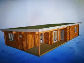 Vente MAISON BOIS KIT SCANDINAVE GreenLife© 150m2