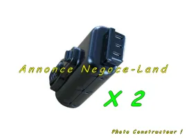 Linge de maison 2 Batteries pour Spit Paslode compatible IM90CI (Neuves)