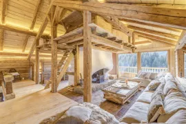 Location de vacances Grand chalet familial -  face au mont Blanc 450m2