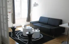 Location Beau 2 pièces meublé Paris 16ème