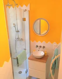 Location Appartement neuf, résidence bourgeoise 16ème +cave