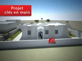 Vente UN PROJET D UNE MAISON PLAIN PIED A  DJERBA