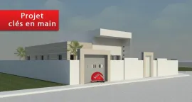 Vente UN PROJET D UNE VILLA MODERNE A  DJERBA