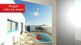 Vente UN PROJET D UNE MAISON CONTEMPORAINE A  DJERBA