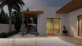 Vente UN PROJET SUR PLAN D UNE VILLA A HOUMT SOUK DJERBA