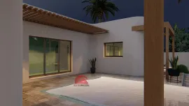 Vente UN PROJET SUR PLAN D UNE VILLA A HOUMT SOUK DJERBA