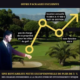 Vente VILLA NEUVE AVEC PISCINE IDEAL INVESTISSEURS