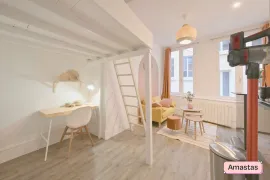 Location Studio meublé et rénové Lyon 1