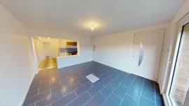 Location T2 rénové avec jardin 42m2 Hem