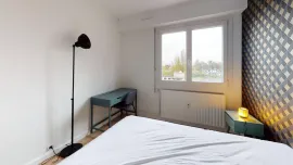 Colocation Chambre dans un beau 3 piéces meublé et rénové avec balcon