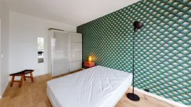 Colocation Chambre dans un beau 3 piéces meublé et rénové avec balcon