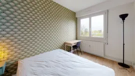 Colocation Chambre dans un beau 3 piéces meublé et rénové avec balcon
