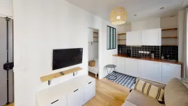 Location Appartement T2 de 19 m2 situé au 2éme étage à Paris 19éme