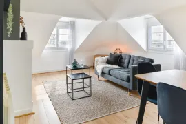 Location Nantes Graslin T2 43m2 meublé neuf dernier étage