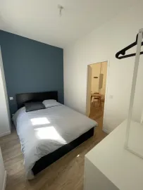 Location T1 bis avec chambre meublé entièrement refait à neuf - Quartier capucins