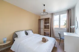 Colocation Nantes Joliverie deux chambres disponibles dans cette colocation - 44 4 314