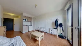 Location Studio meublé quartier St Hilaire avec parking - 134855