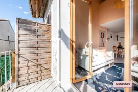 Location Appartement T1 duplex avec balcon Camille Godard / Jardin Public