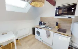 Location Grand T2 avec cachet à Grenoble