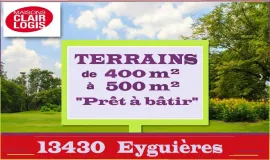 Vente Teerain + Maison à EYGUIERES