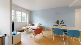 Location Appartement 3 pièces lumineux de 64m2 situé dans le 20ème arr. de Paris