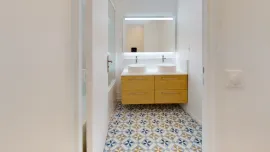 Location Appartement 3 pièces lumineux de 64m2 situé dans le 20ème arr. de Paris