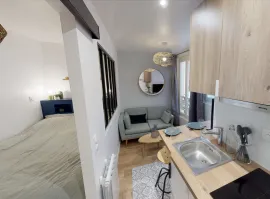 Location Studio lumineux de 18m2 dans le 14ème arrondissement de Paris