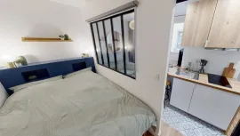 Location Studio lumineux de 18m2 dans le 14ème arrondissement de Paris