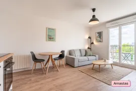 Location Grand deux pièces avec balcon vue sur la Tour Effeil et La Défense