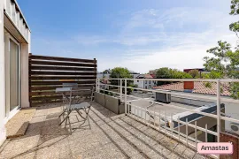 Location T1bis meublé avec terrasse et pkg à Rangueil