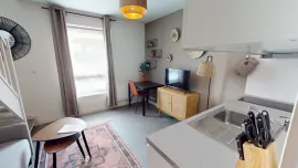 Location Appartement de type T1 bis en location meublé