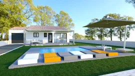 Vente Maison 4 chambres avec jardin 930m²  - VILLELAURE