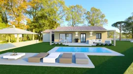 Vente Maison 4 chambres avec jardin 500m²  - CADENET