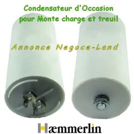 Vaisselle et art de la table Condensateur pour Haemmerlin treuil - Lève tuiles - Monte matériaux et Monte charge (Occasion)