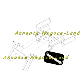 Vaisselle et art de la table Kit pour genouillère Monte charge Altrad, Mefran et Michel&Frères (Neuf)