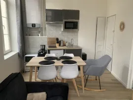 Location T2 rénové et meublé - Centre-ville Boulogne-Sur-Mer