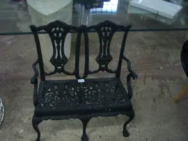 Décoration Petite banquette en bronze, promotion