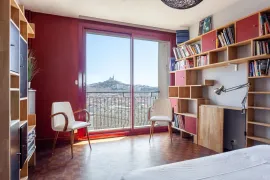 Location T3 meublé avec vue sur le Vieux-Port