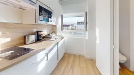 Location Studio entièrement meublé et rénové à Lyon 2