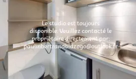 Location Studio meublé