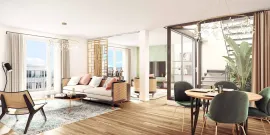 Vente APPARTEMENT T5 158M² + 99 M²  EXTERIEURE PARIS 18