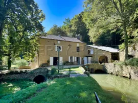 Vente DORDOGNE LOGIS MOULIN A EAU 8 HA