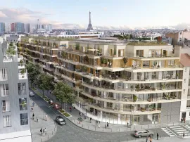 Vente Superbe T5 124m terrasse 60m² Paris 15 NEUF VEFA