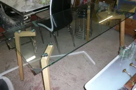 Meubles Table verre neuve, promotion