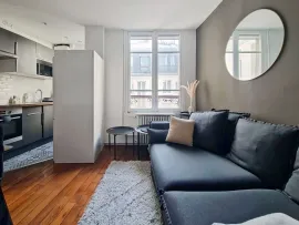 Location Joli T3 meublé Paris 18eme Amastas
