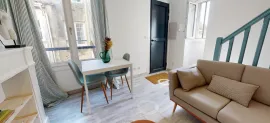 Location Studio Duplex quartier Saint-Michel - 1331110