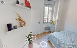 Location T2 traversant au cœur du quartier Bonnefoy