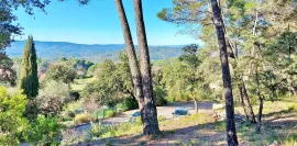 Vente Terrains Lorgues - vue panoramique - maison +200m2