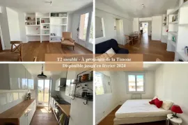 Location T2 meublé - Proximité Timone - Balcon - WIFI
