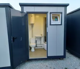 Bricolage Conteneur Sanitaire WC Douche avec Chaudière